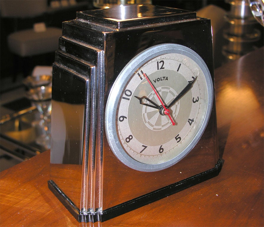 Art Deco Skyscraper Style Clock