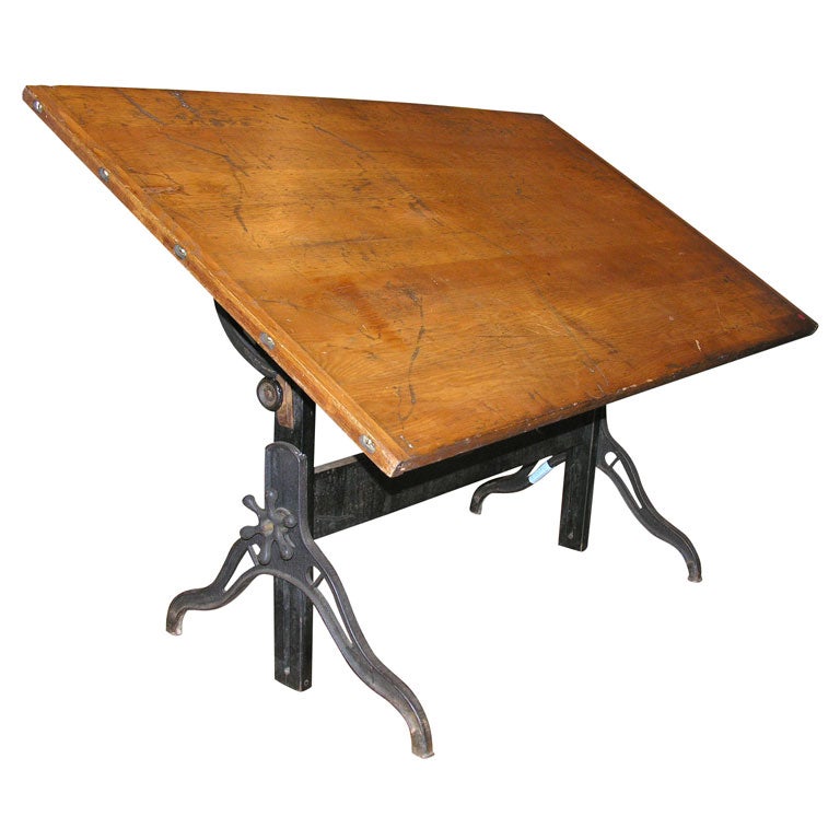 Tilt-Top Drafting Table
