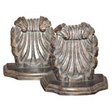 Carved Shell Brackets