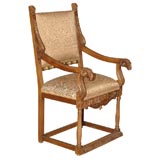 Italian Baroque Arm Chair