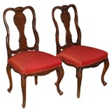 Antique Backgammon Chairs