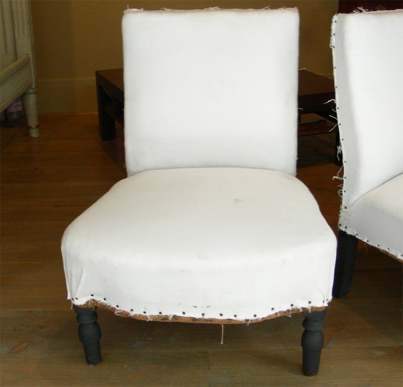 French Two 1940s Chauffeuses For Sale