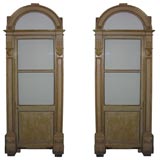 Antique Pair of 18th Century Italian Doors in Frames
