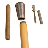 Antique Cigar Gadget Cane/Walking Stock