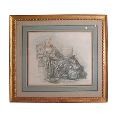 Framed Print of Mother and Child