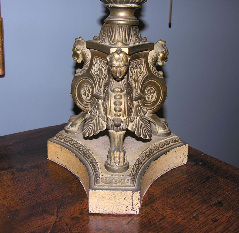 20th Century Pair of Classical Style Lamps For Sale