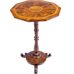 19th Century Octagonal End Table
