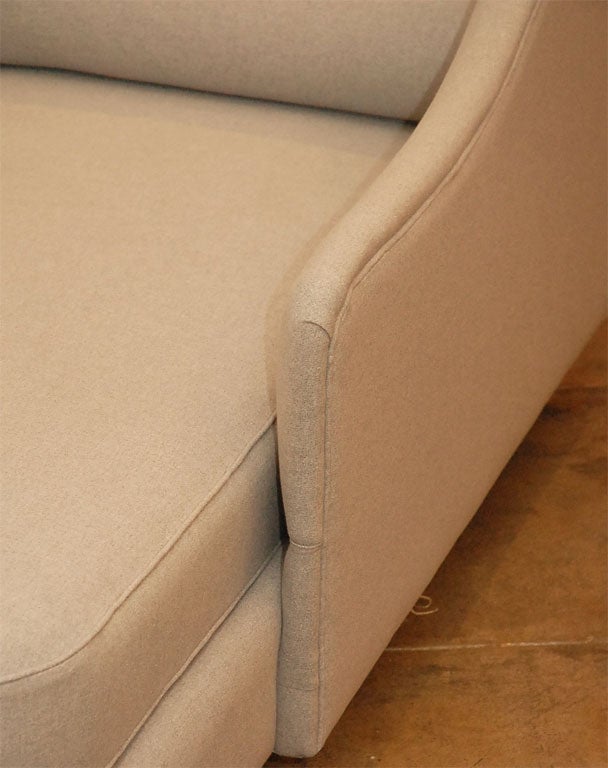 Contemporary Meridienne Chaise Lounge