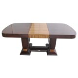 Art Deco Dining Table with in the style of Ruhlmann