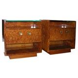 Vintage #3702 One Borsani Burled Wood Cabinet