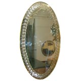 #3722 Fontana Arte Oval Mirror