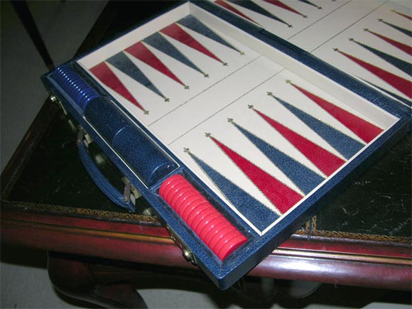 Vintage ASPREY of London backgammon board 4