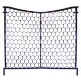 French Metal Fencing Gate