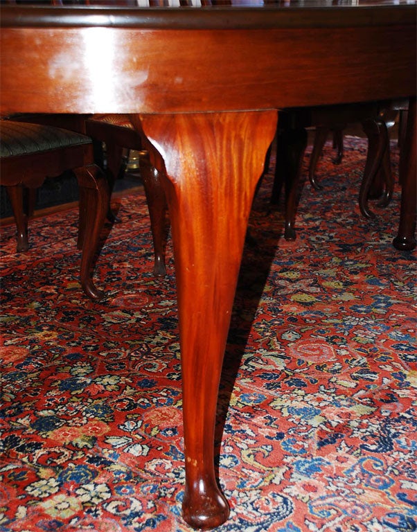 mahogany dining room set