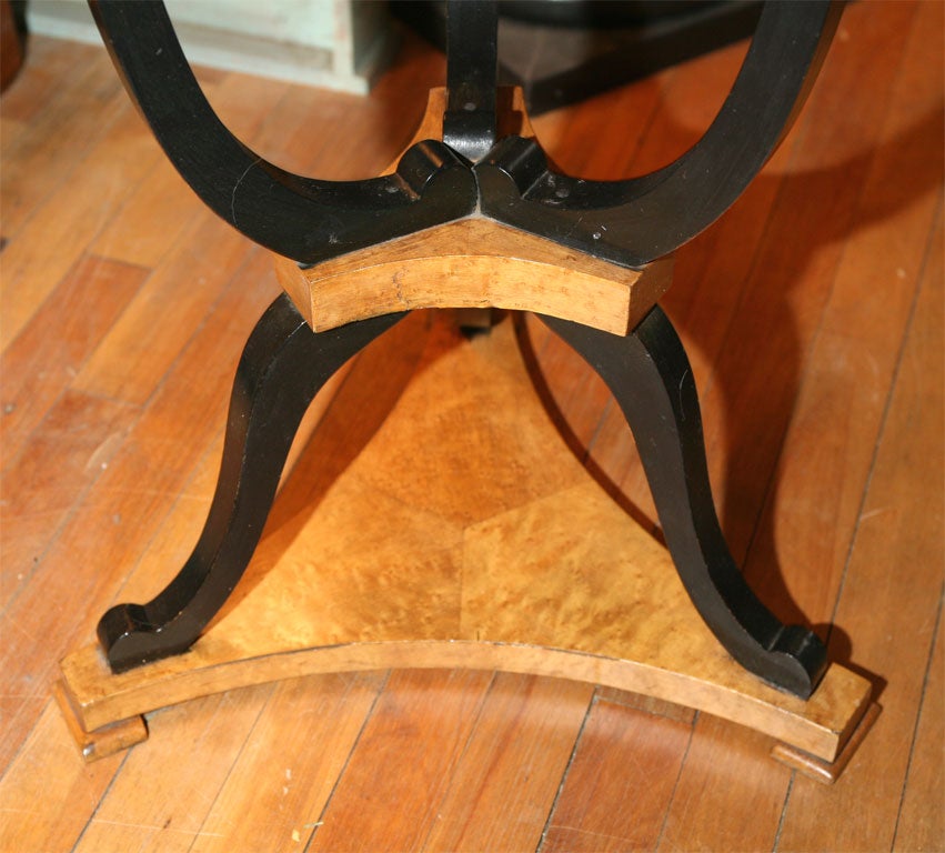 Biedermeier Work Table In Good Condition In Hudson, NY