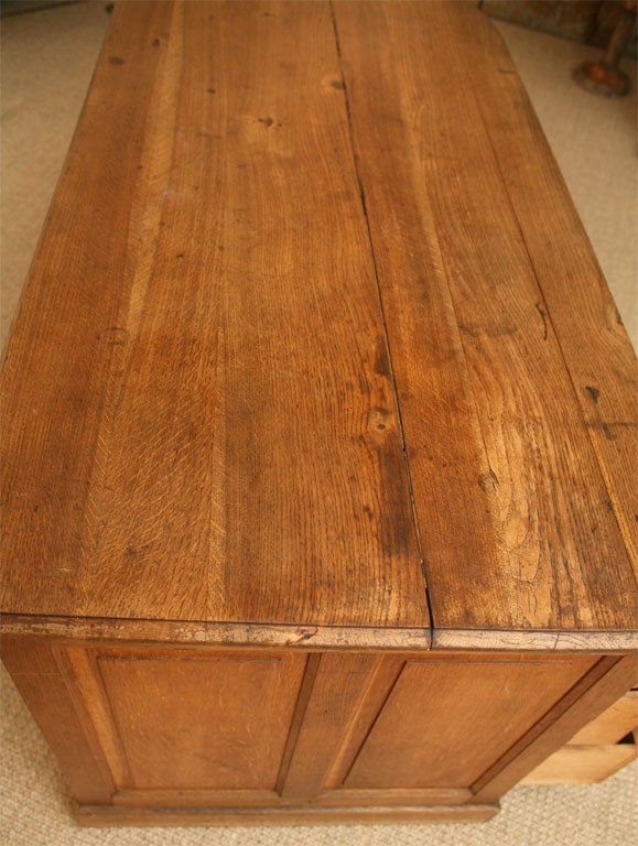 An Oak Pedestal Desk For Sale 2