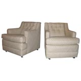 Mid-Century  "Petite" Club Chairs
