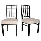 MAISON DOMINIQUE SET OF DINING CHAIRS