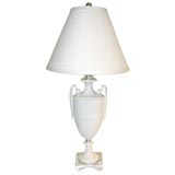 Vintage Porcelain Urn  Lamp by Lenox