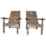 Vintage Indian Plantation chairs.