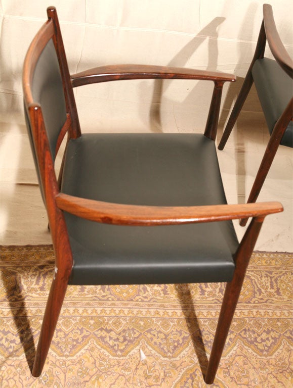 20th Century Pair of Armchairs by Steffan Larsen For Sale
