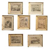 Set of Engraved Views  of Copenhagen