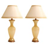 Pair Opaline Marbro Lamps (GMD#2082)