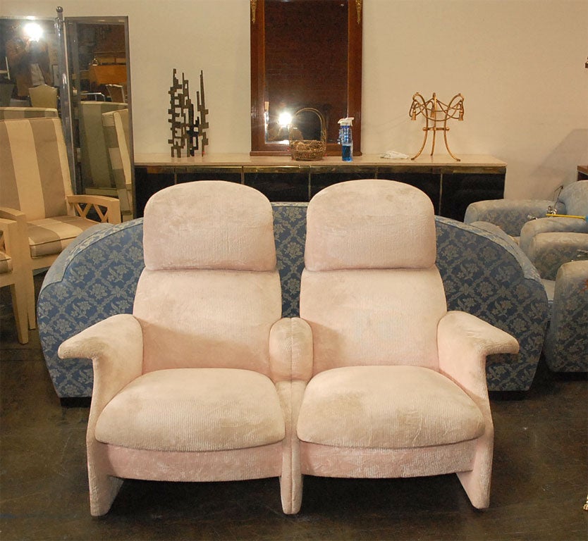 Italian Rare settee by ACHILLE and PIER GIACOMO CASTIGLIONI