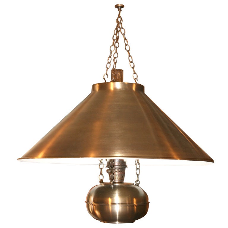 Mission Style Hanging Lamp For Sale