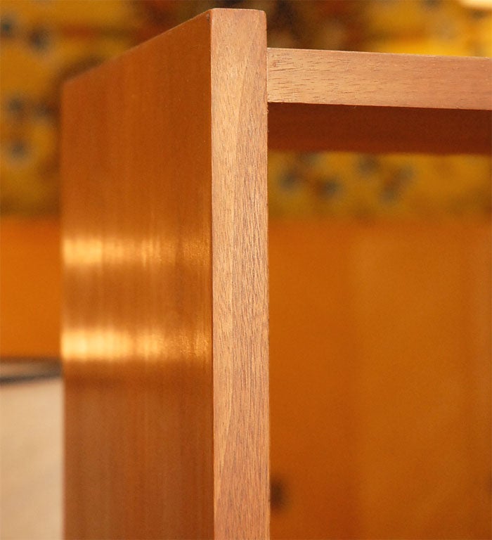 Solid Teak Danish Bookshelf / Room Divider 4