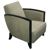 Elegant Art Deco Lounge Chair