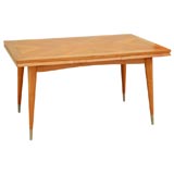 Cherry Wood Dining Table By Maurice Jallot