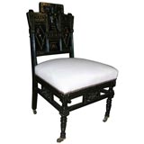 Egyptian Revival Aesthetic Movement Chair