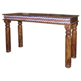 Console Table with Tile