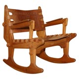 Vintage Californian rocking chair