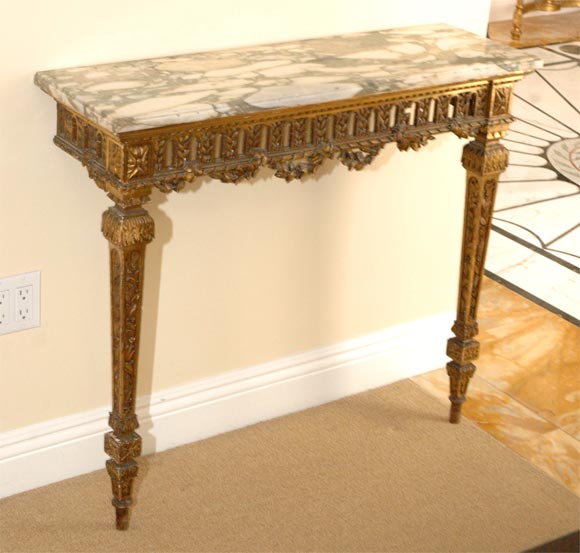 19th c. French LXVI Style Wall Console