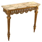 19th c. French LXVI Style Wall Console