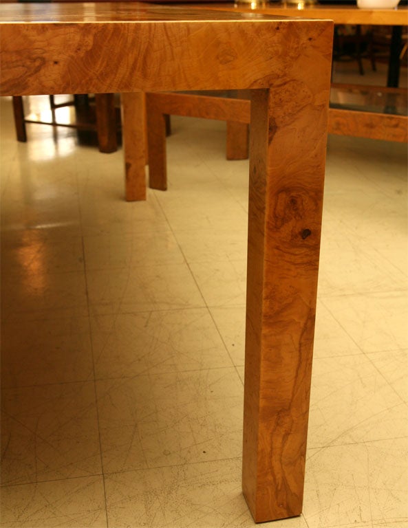 Burl wood table For Sale 3