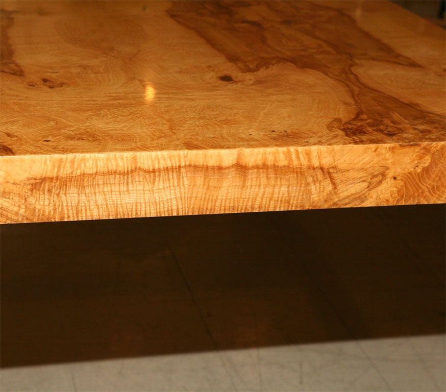 Burl wood table For Sale 5