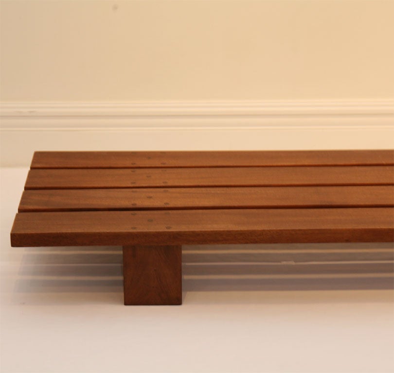 French Pierre Chapo Low Table / Bench