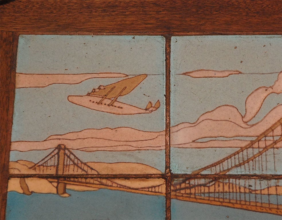 golden gate bridge table
