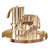 The "Componibile" Coffee/ Tea Service designed by Lino Sabattini The "Componibile" Coffee/ Tea Service designed by Lino Sabattini