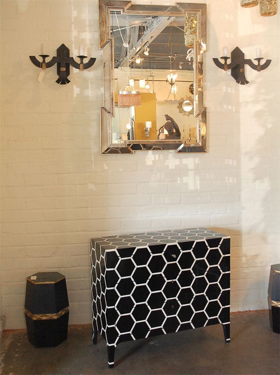 black lacquer chest
