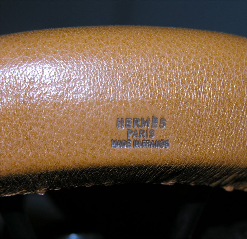 Leather Vintage Hermes Paris Bicycle
