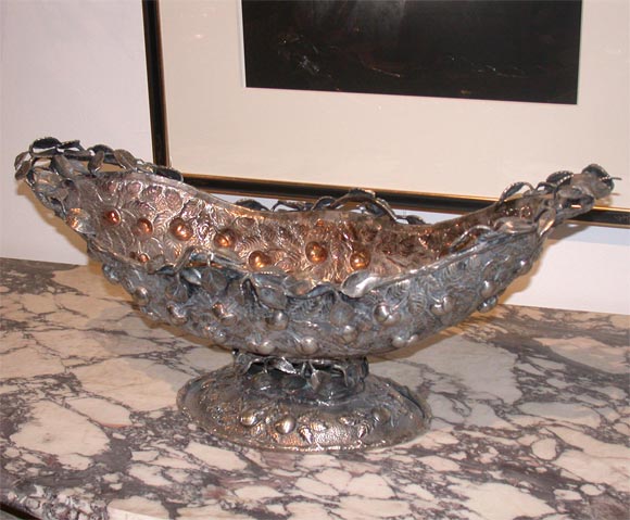 SILVER BAROQUE STYLE BOWL