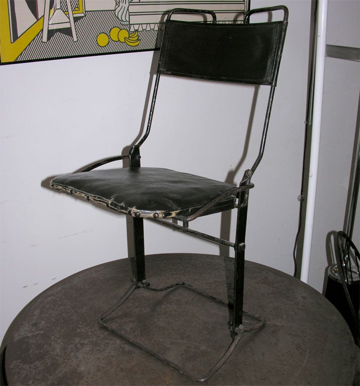 Pair of Folding Coach Chairs