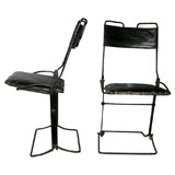 Pair of Folding Coach Chairs