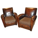 Two Club Chairs