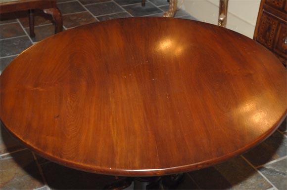 George II mahogany tripod table For Sale 1