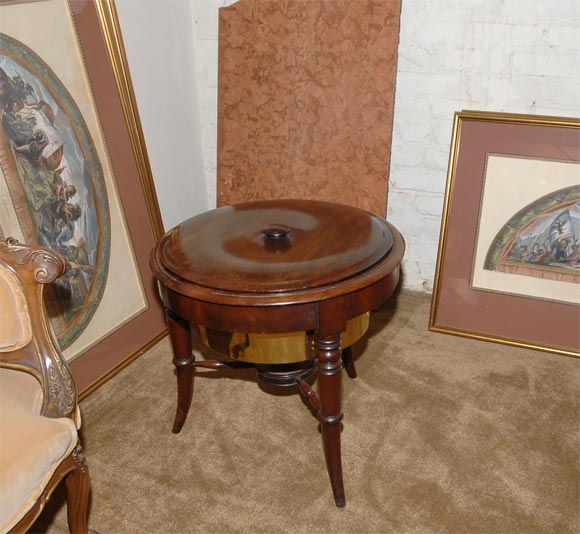 Mahogany oyster bucket